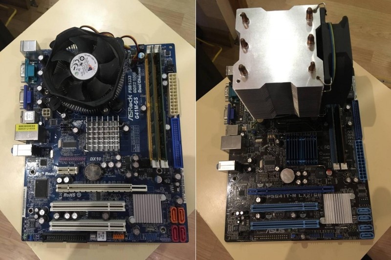 ASRock G41M-GS vs Asus P5G41T-M LX2/GB