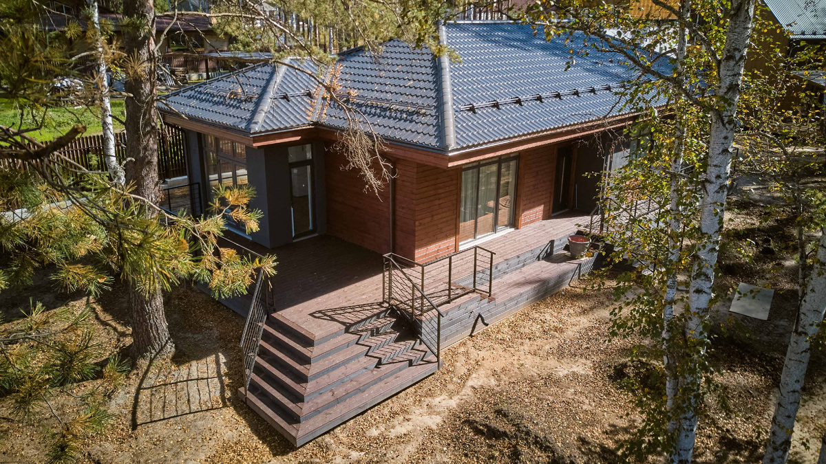 Дом, построенный по мотивам проекта S23