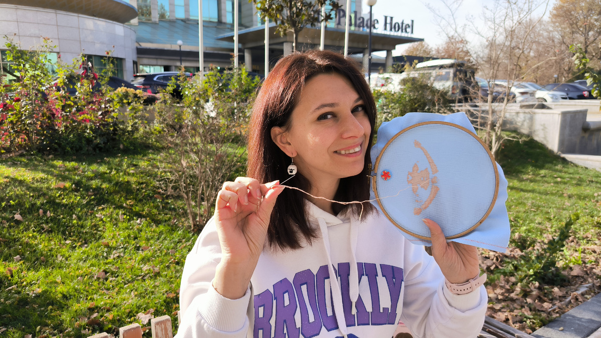 Одно из любимых хобби - вышивка