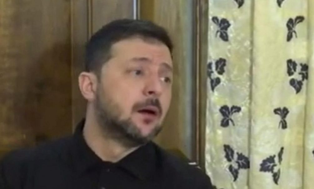   Владимир Зеленский. Иллюстрация: стоп-кадр видео.