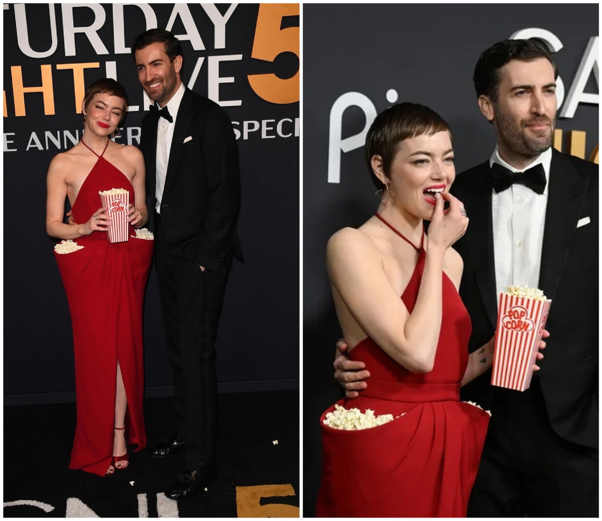 Эмма Стоун и Дэйв Маккэри