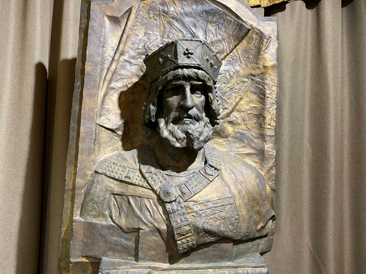 Портрет Ярослава Мудрого в музее истории Ярославля