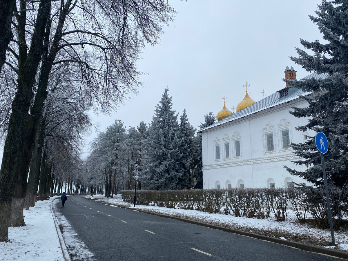 Место, где стоял Ярославский кремль