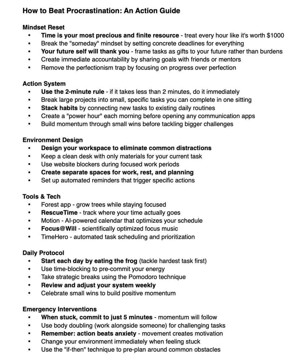 Питер Ван поделился инструкцией как победить прокрастинацию