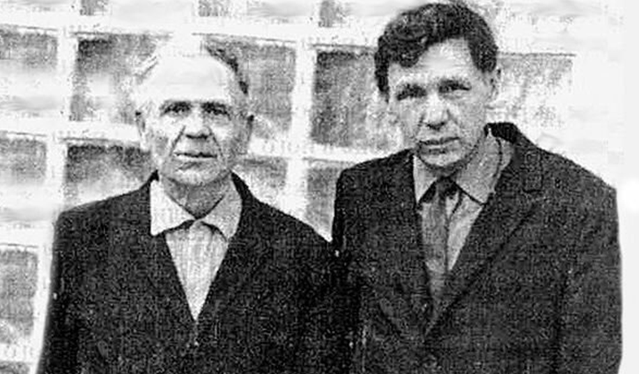 Отец и сын Соколы после войны