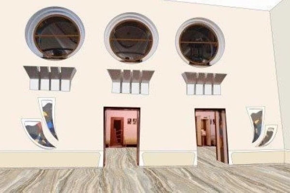    На иллюстрациях представлена примерная визуализация будущего объекта, его облик может измениться.