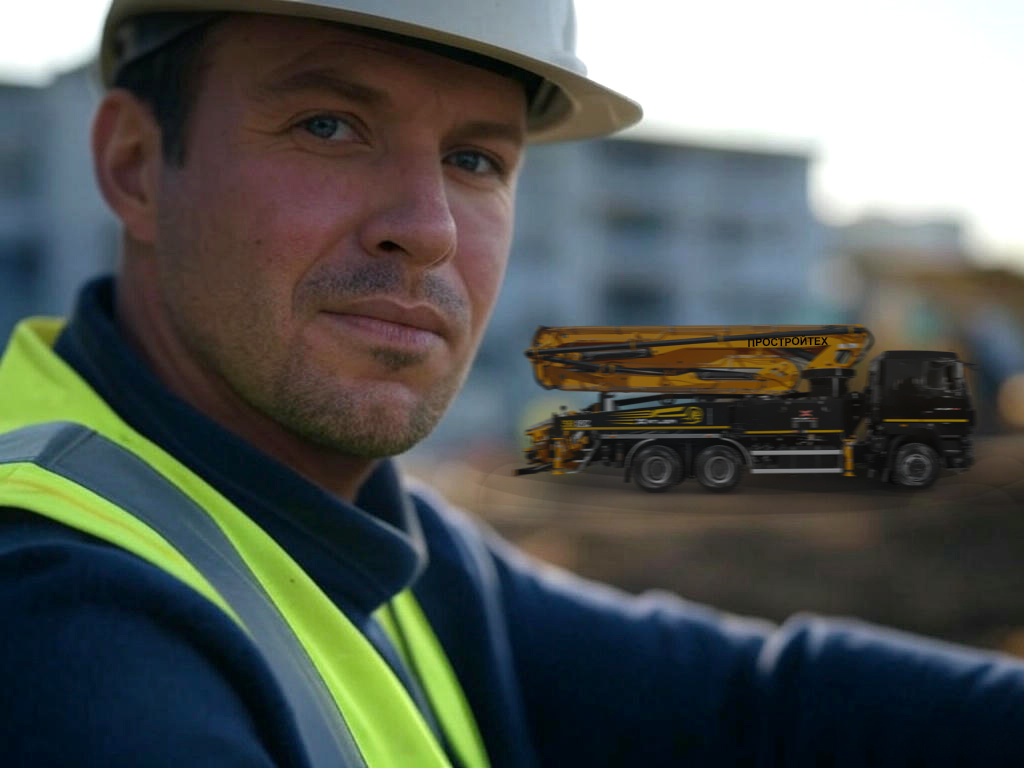 Автобетононасосы (АБН) ПРОСТРОЙТЕХ. Производства. Продажа. Аренда.