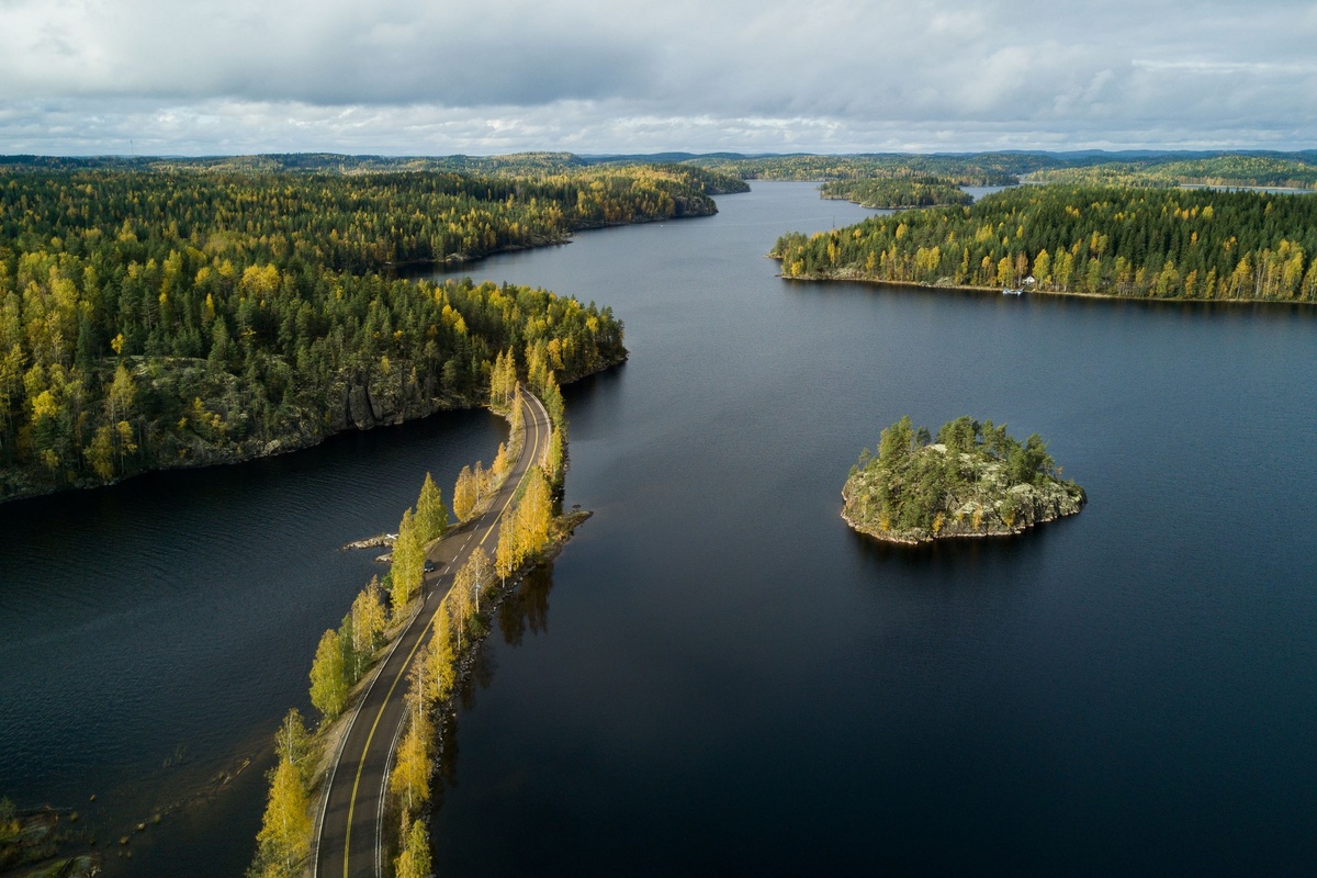 Озеро Сайма, Финляндия