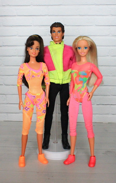 Ребята на спорте.