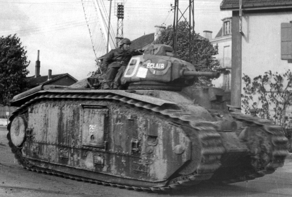 Char B1 Bis, номер 268, имя собственное Eclair, 508-й танковый полк, лето 1939 года.