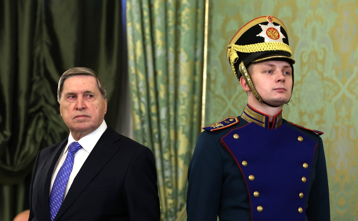 Ушаков представляет Россию на переговорах с делегацией из США.  Фото: Фото: пресс-служба Администрации президента РФ / kremlin.ru