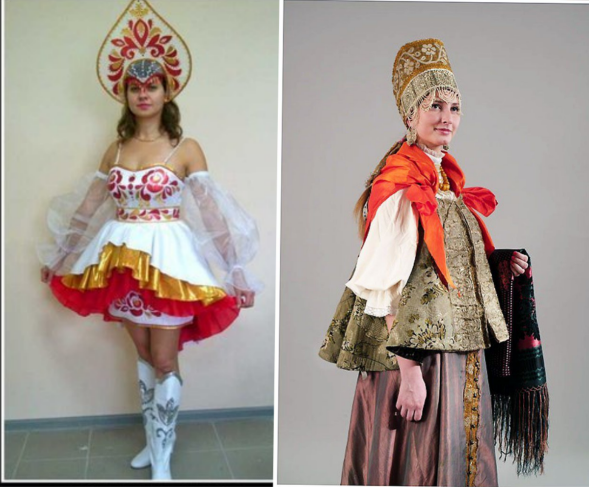 «Клюква» и традиционный костюм 