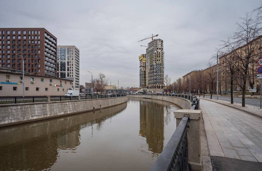     На фото ход строительства ЖК «Интеллигент» от «Мосинжпроект»