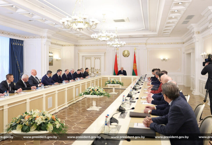 Лукашенко встретился с белорусскими предпринимателями