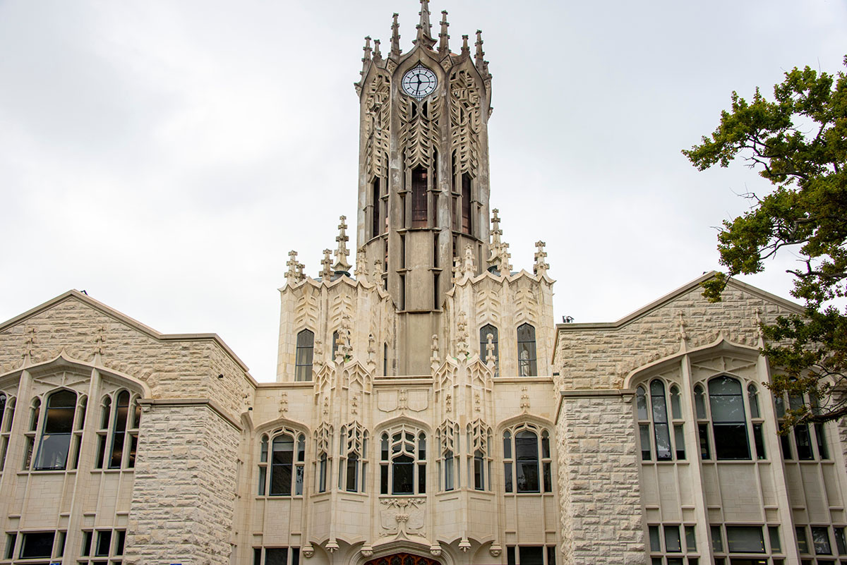    Часовая башня в Окленде. Источник: Shutterstock