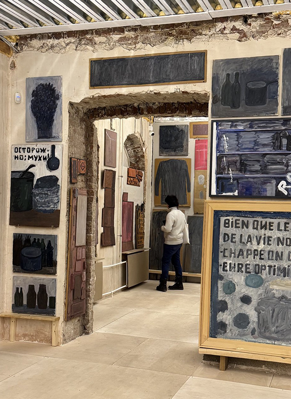 Вид экспозиции «КВ-7. Михаил Рогинский» в музее «Полторы комнаты», Санкт-Петербург
Фотография: © Журнал «Искусство»