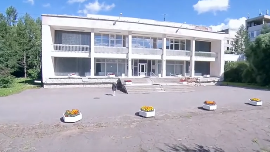    Здание ФГБНУ ВНИИСХМ в Пушкине Автор фото: скриншот видео arriam.ru