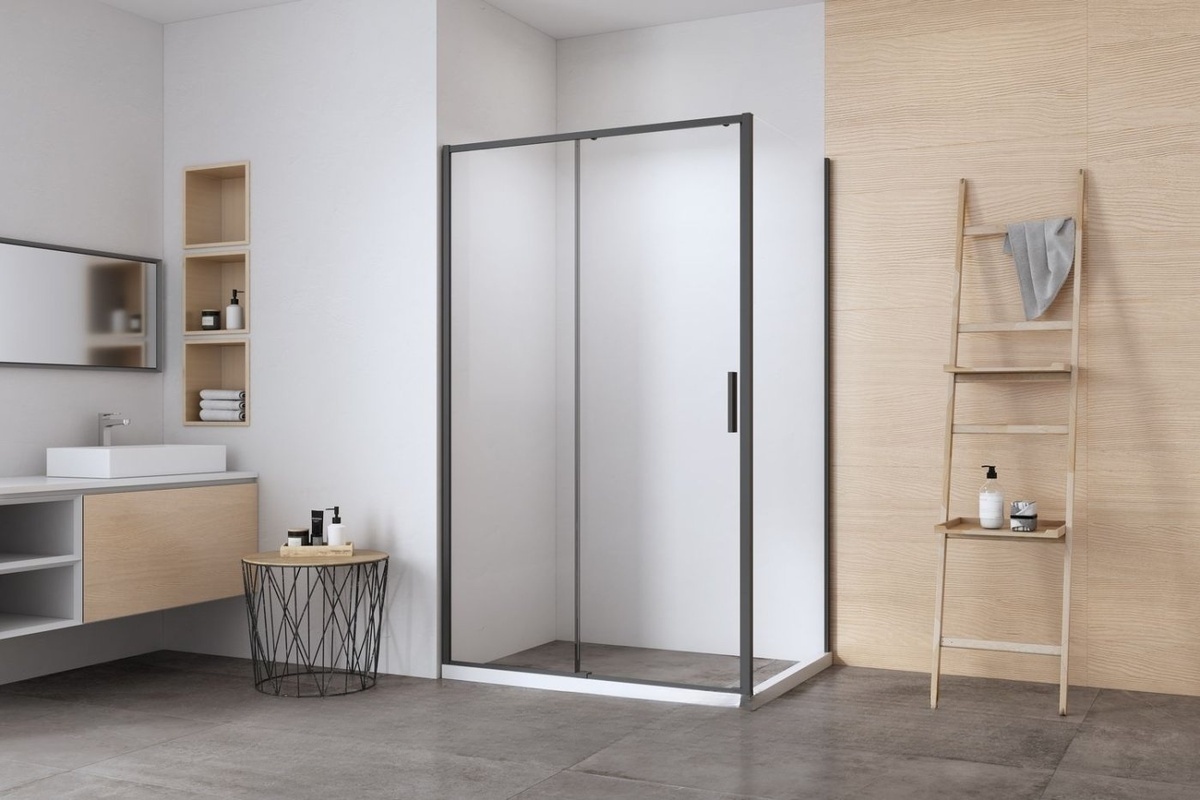 На фото душевой уголок Aquanet Pleasure Evo 160x90 AE65-160x90-BT