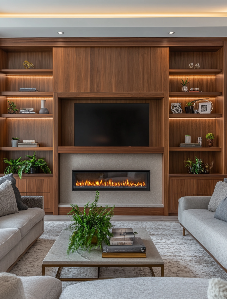    Выбор идеального встраиваемого электрокамина: как создать уют и стиль в вашем интерьере Kamin