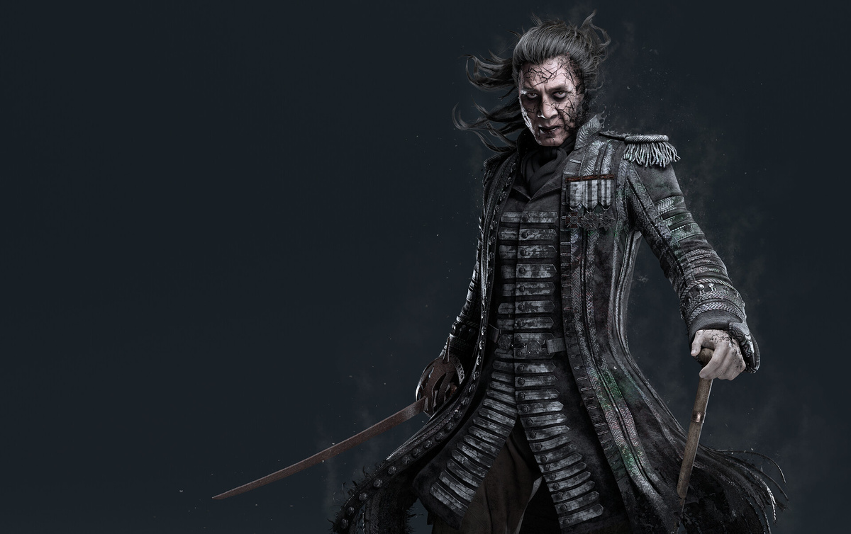 Капитан Армандо Салазар (антагонист 5 части франшиза ,,Пираты Карибского моря)