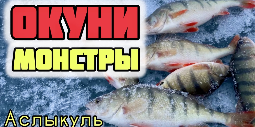 Рыбалка на озере Аслыкуль зимой