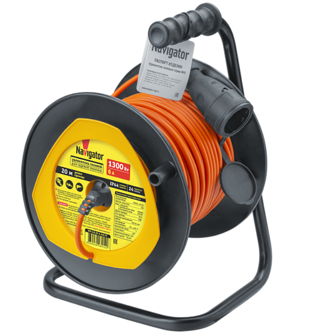 Удлинитель Navigator 93 914 NPE-LM-20-X-2x0.75 для сад. техн. б/з 20м