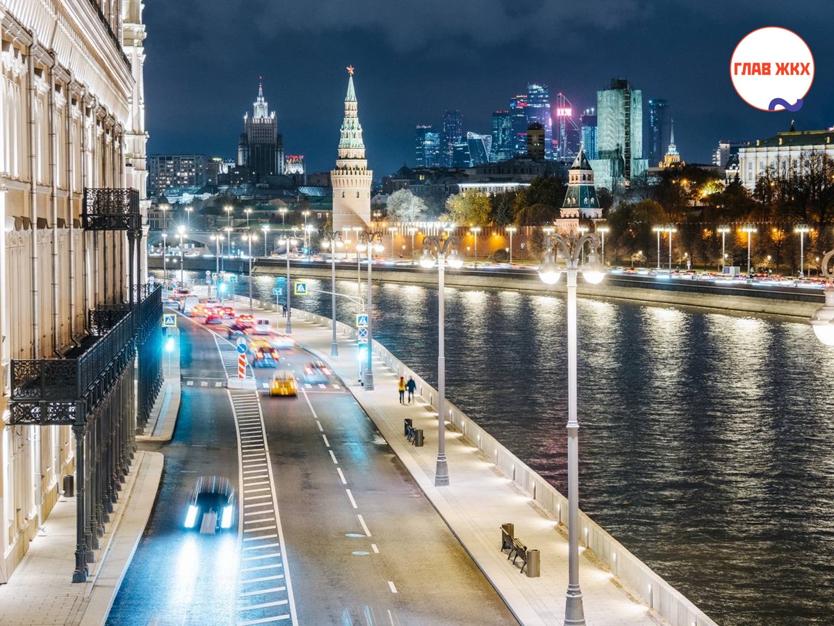 В Москве за год установили более 60 тысяч «умных» фонарей
