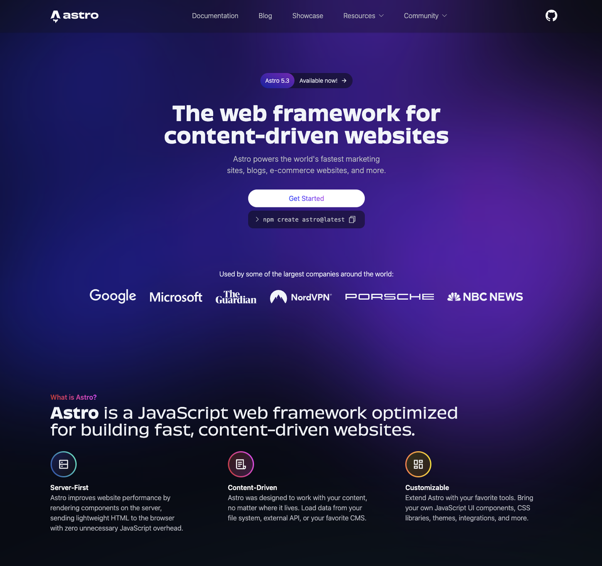 Веб-фреймворк для веб-сайтов — Astro.js