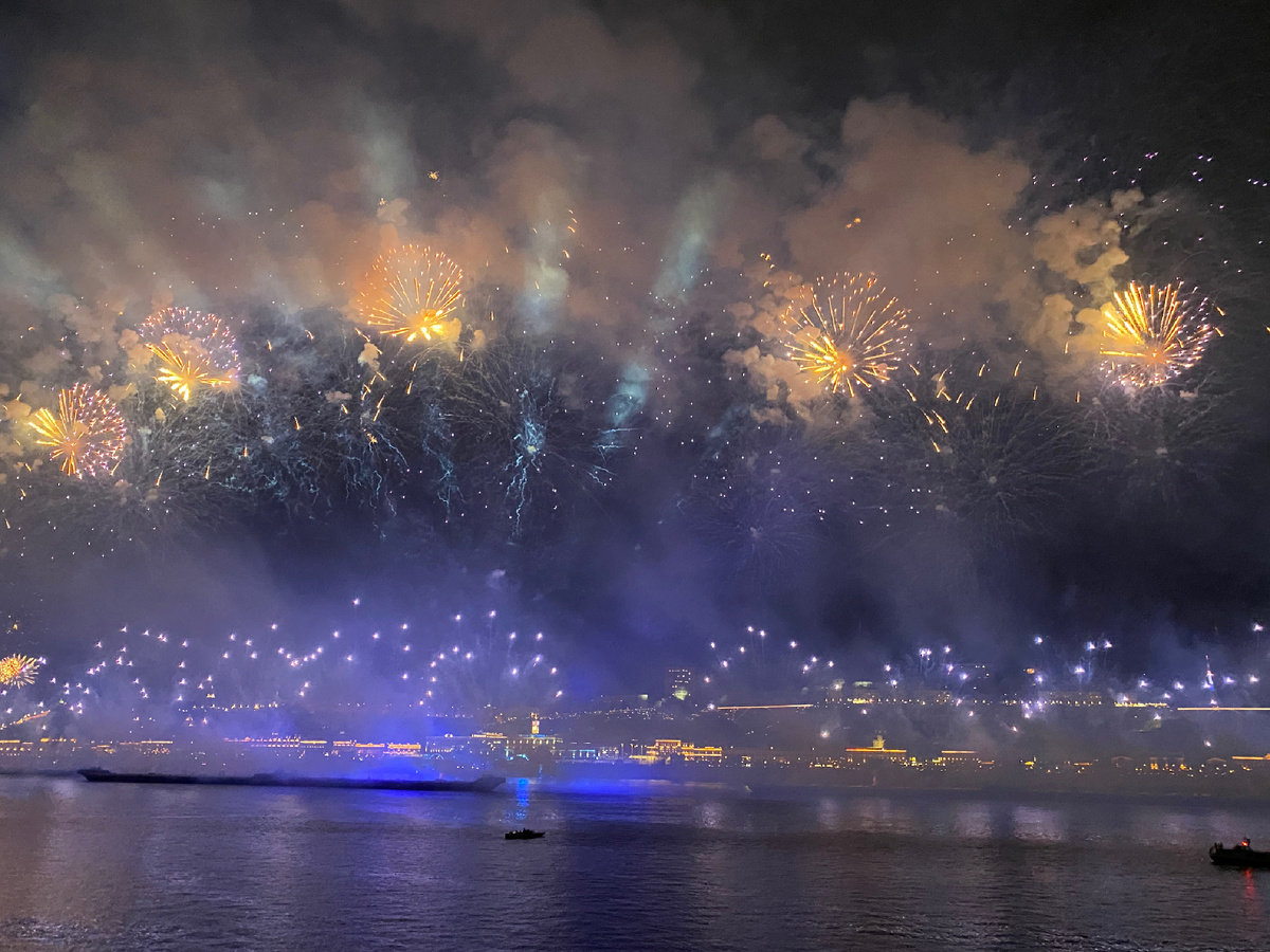 Ездили в Нижний Новгород в 2021 году на 800-летие со дня основания