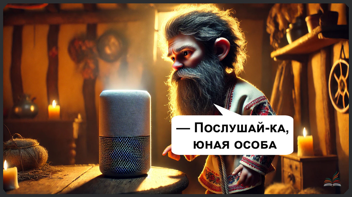 Домовой против умной колонки - Рассказ