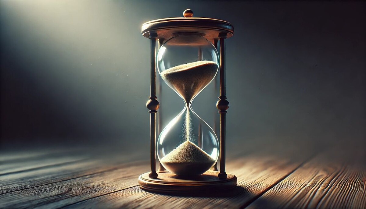 В детстве песчинки падают медленно, во взрослом возрасте – обрушиваются лавиной. Время течёт неравномерно, но мы этого не замечаем.