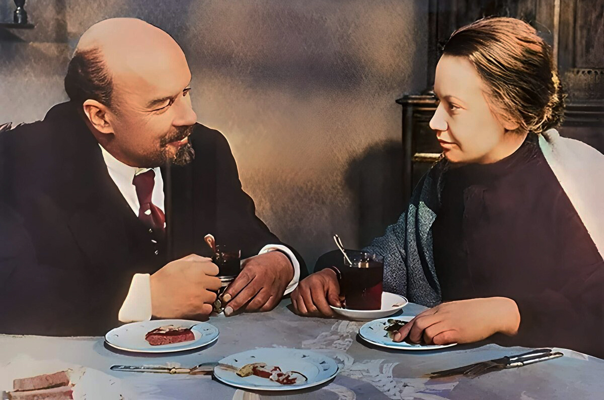 В.И.Ленин и Н.К.Крупская