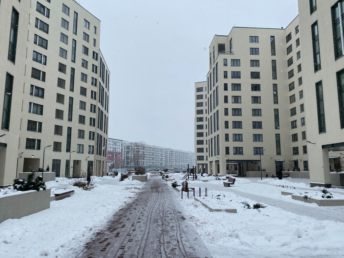 Жилой комплекс с квартирами (ЖК "Галактика Про")