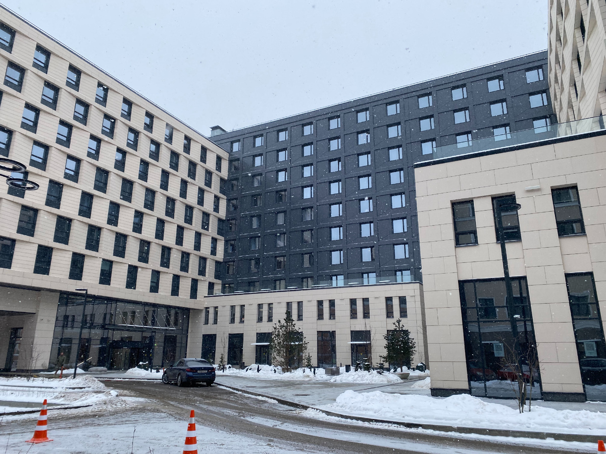 Комплекс апартаментов "Well", детская площадка отсутвует