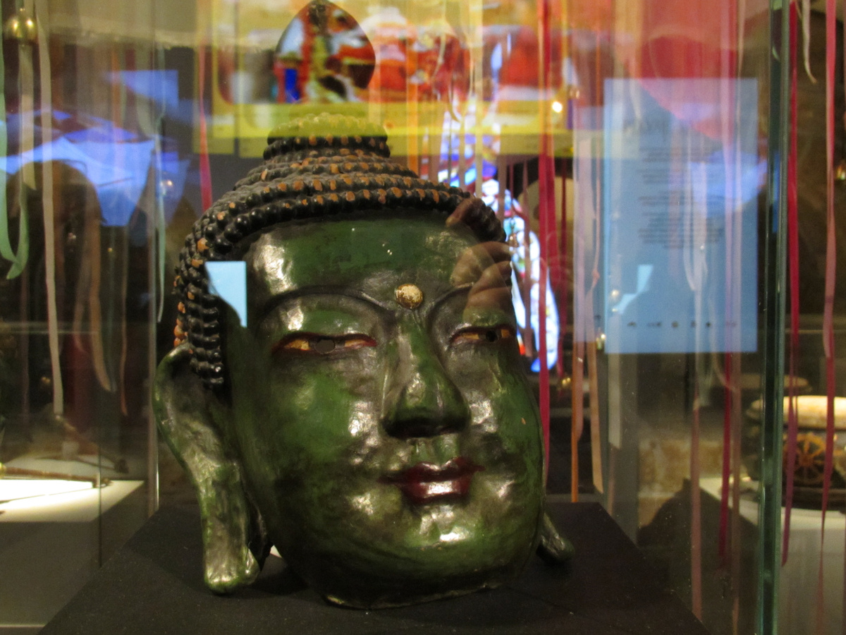 Маска Зелёного Будды