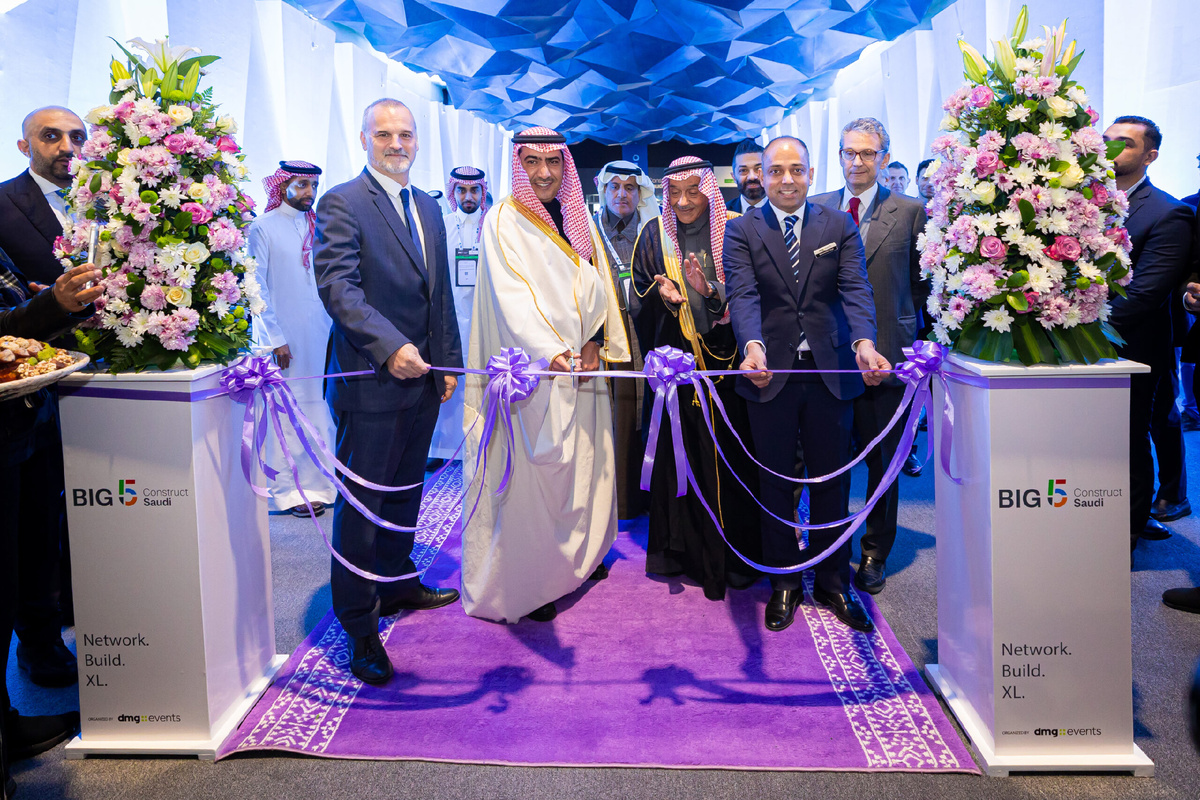 Торжественная церемония открытия выставки  Big 5 Construct Saudi