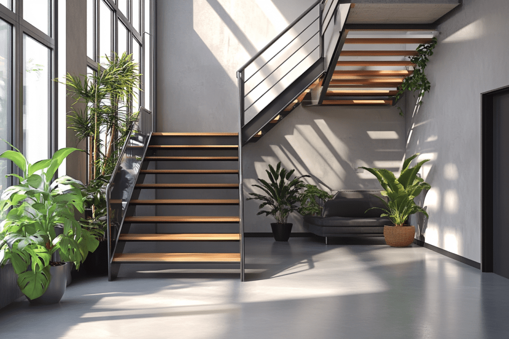    Металлические лестницы: как создать стильный и безопасный элемент интерьера с ZMK-Zenit в Уфе ZMK-ZENIT