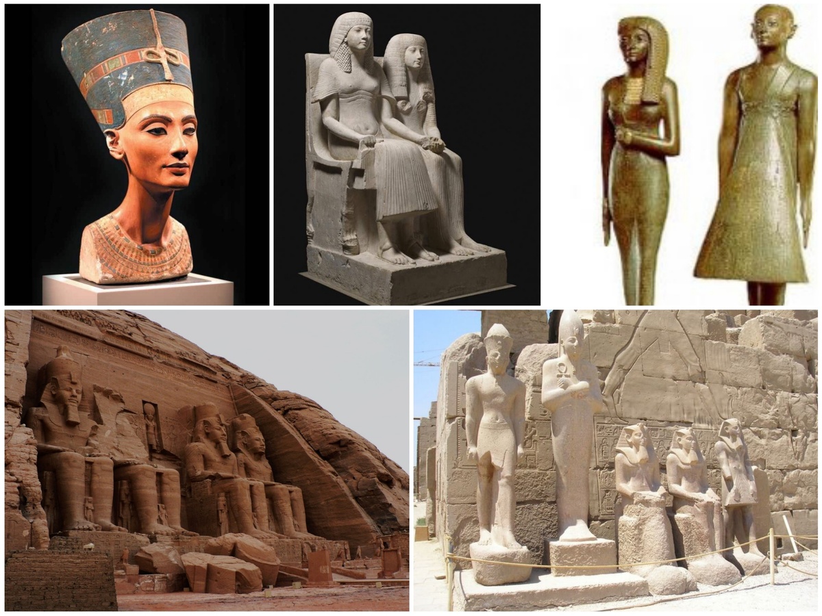 Скульптура Древнего Египта Нового царства