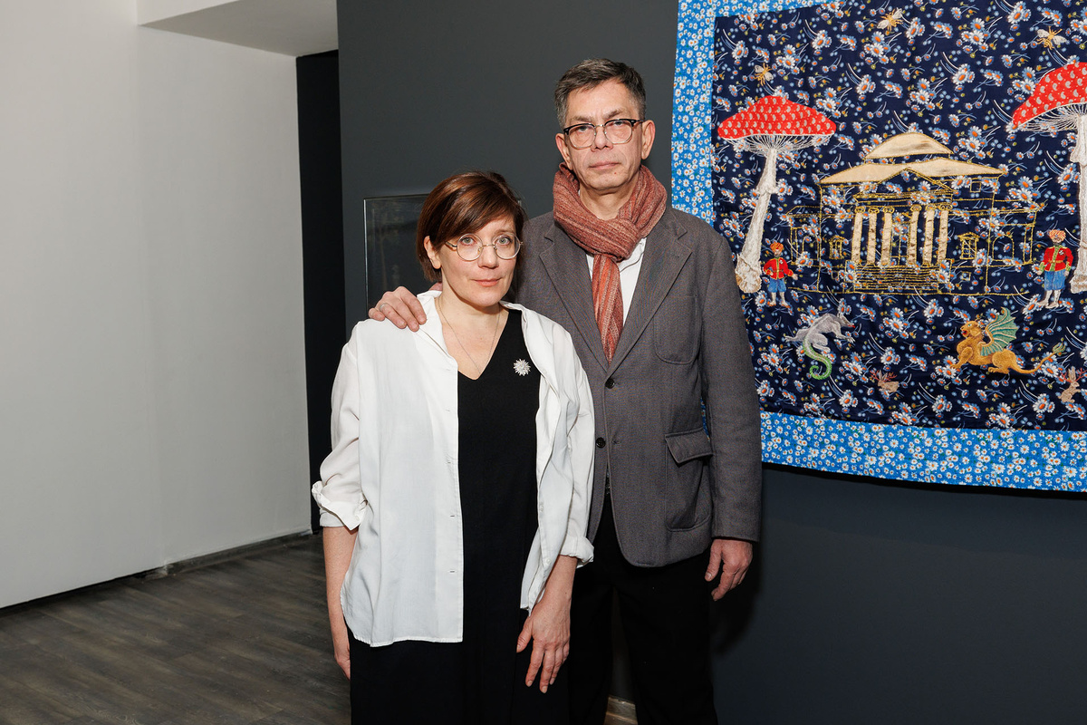    Елена Самородова и Сергей Сонин