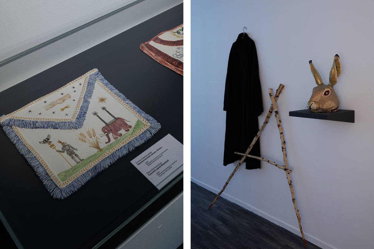    Экспозиция выставки «Утопия и Ухрония»