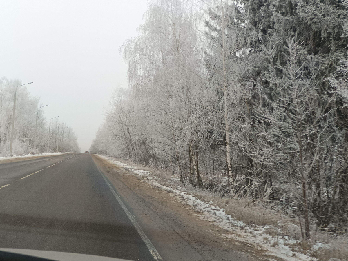 По дороге на дачу