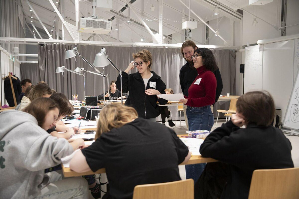 предоставлено пресс-службой Дома культуры "ГЭС-2"
Работа над созданием комиксов кипит.