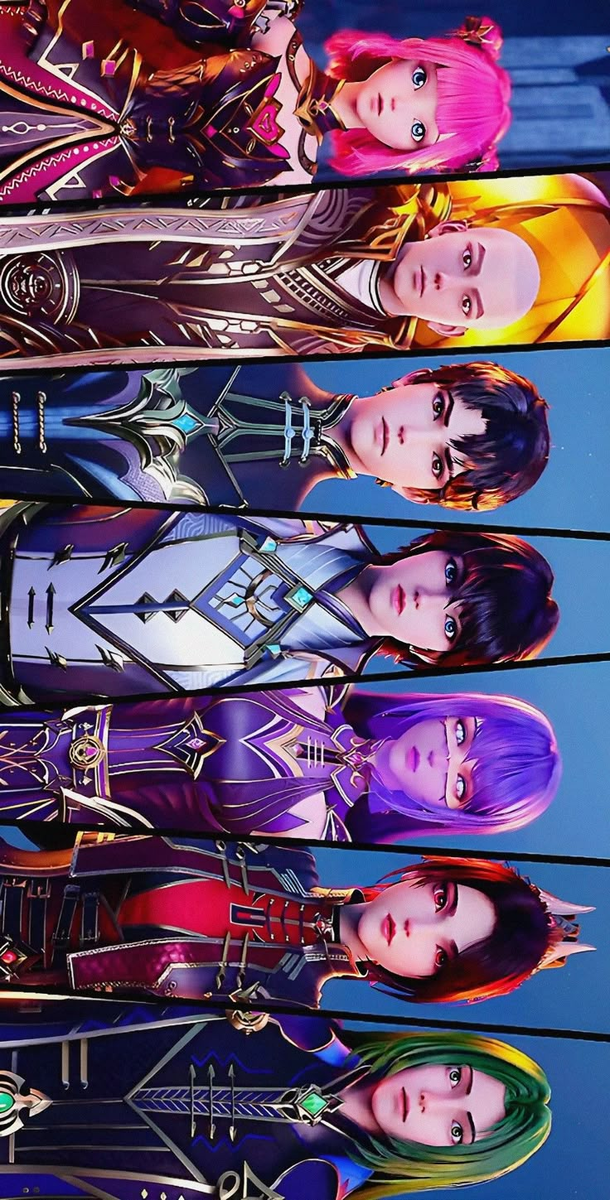 Персонажи Трон, отмеченный Богом