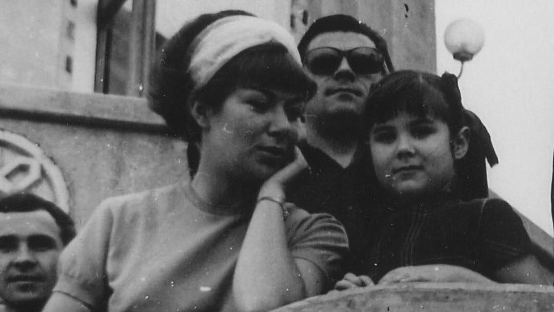 Эдита Пьеха с дочерью Илоной Броневицкой. 