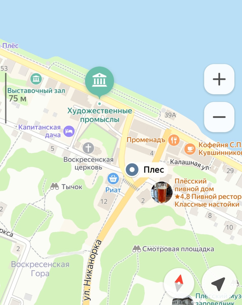 Расположение музея Художественные промыслы Ивановского края на Яндекс картах