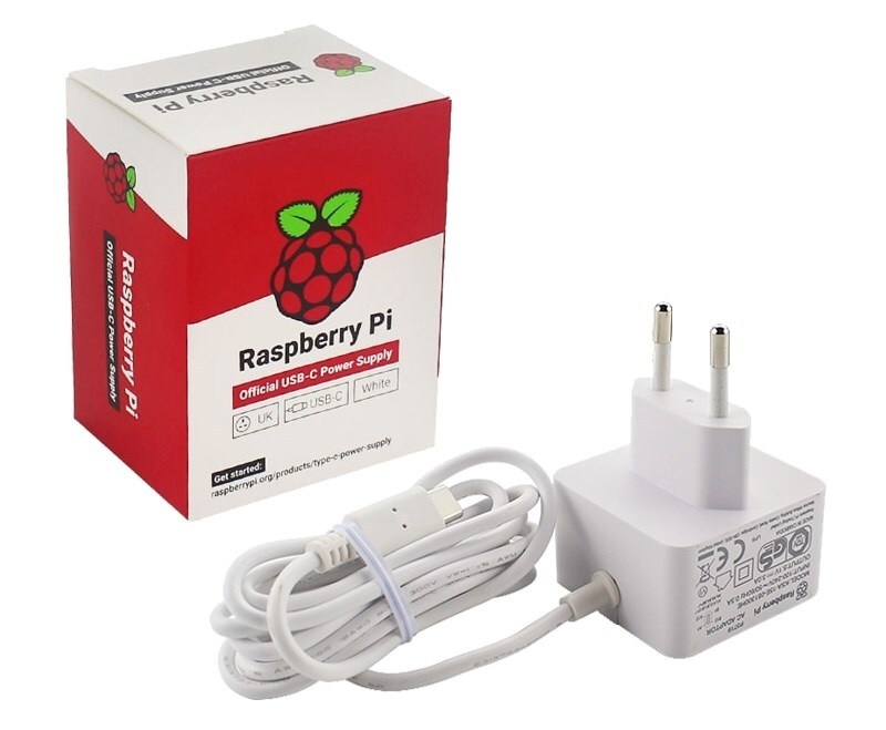 Оригинальный блок питания для Raspberry Pi 4 - https://sinardcom.ru/product/originalnyy-blok-pitaniya-raspberry-pi4-type-c-5v-3a