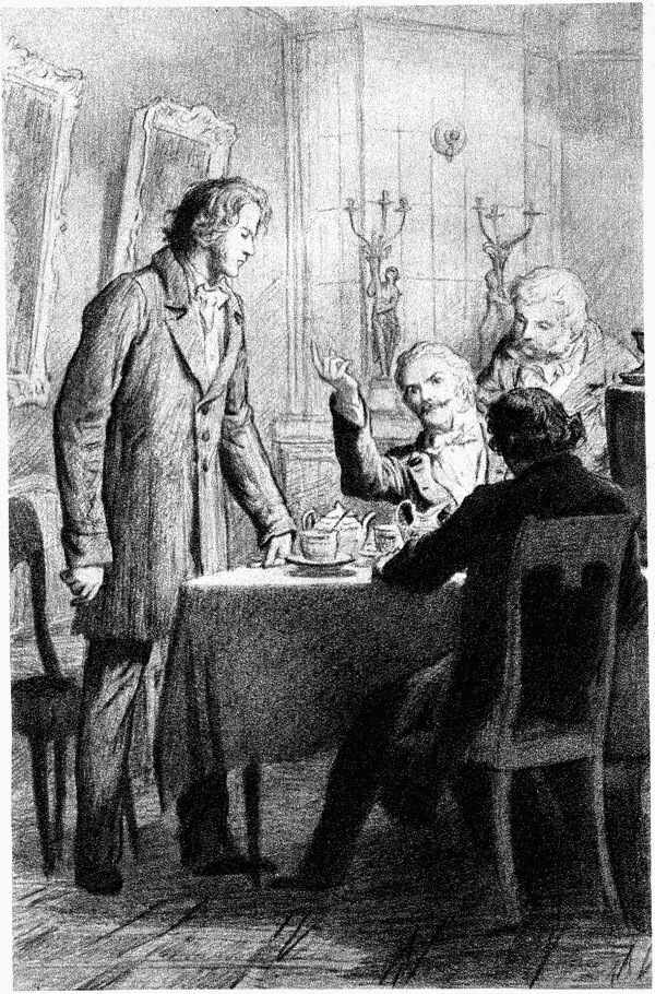 Иллюстрация к роману "Отцы и дети"