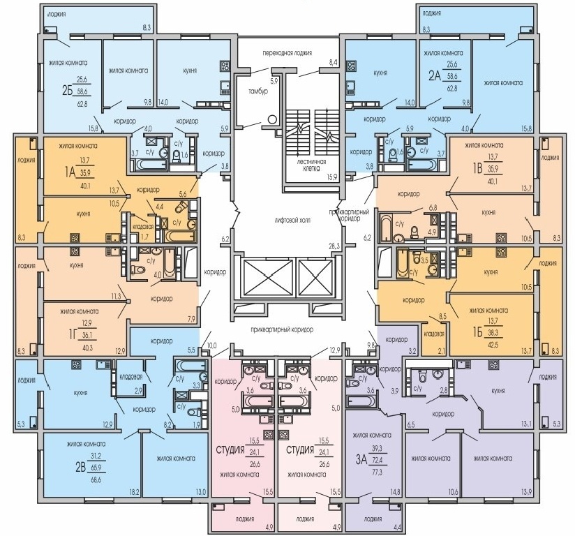 Планировки 