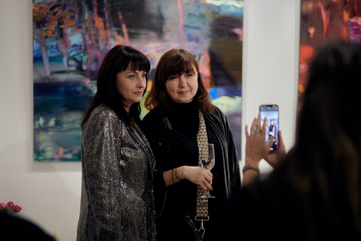 Открытие выставки Ларисы Блохиной в культпространстве "Спутник"