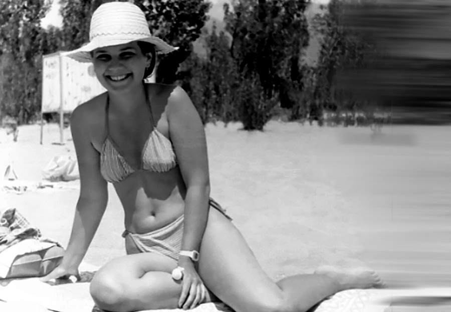 1991 год , на озере Иссык-Куль в Киргизии